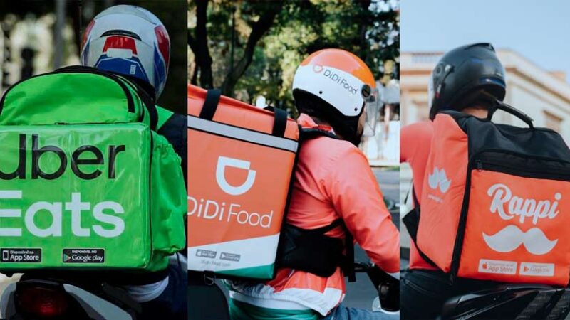 Uber eats, Rappi y Didi food hacen frente al coronavirus.