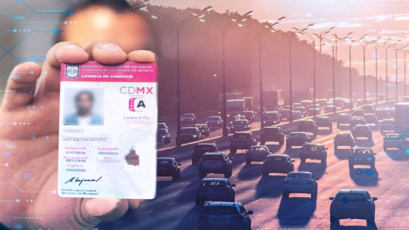 Licencia de conducir digital en la CDMX