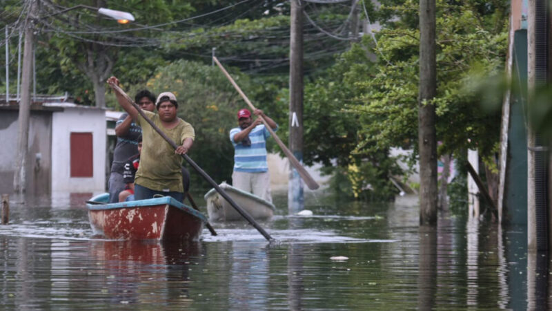 Grandes afectaciones en Tabasco por inundaciones