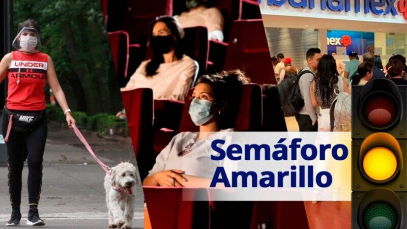 Actividades que se reactivarán en el semáforo amarillo en la CDMX