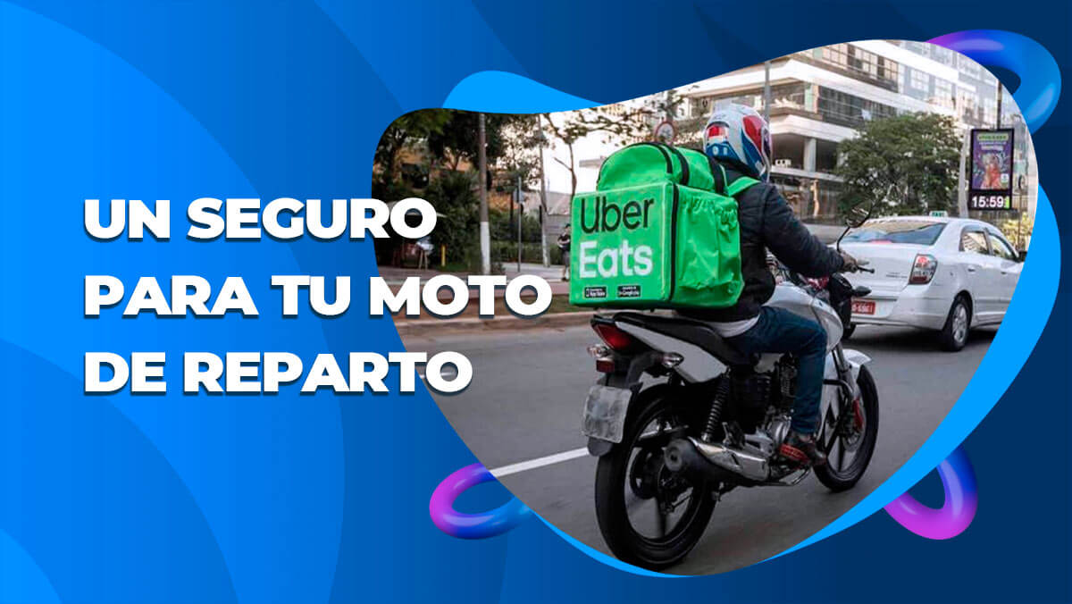 ¿Cómo puedo asegurar mi moto de reparto?