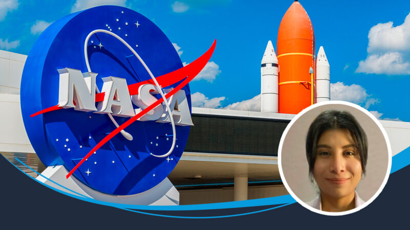 Estudiante de la UNAM va a la NASA por proyecto espacial