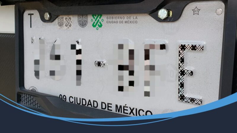 Tramita las placas para tu auto en la CDMX de manera digital